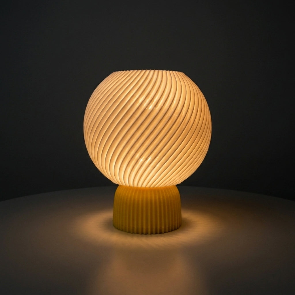 ORBIAN LAMP WHITE & YELLOW