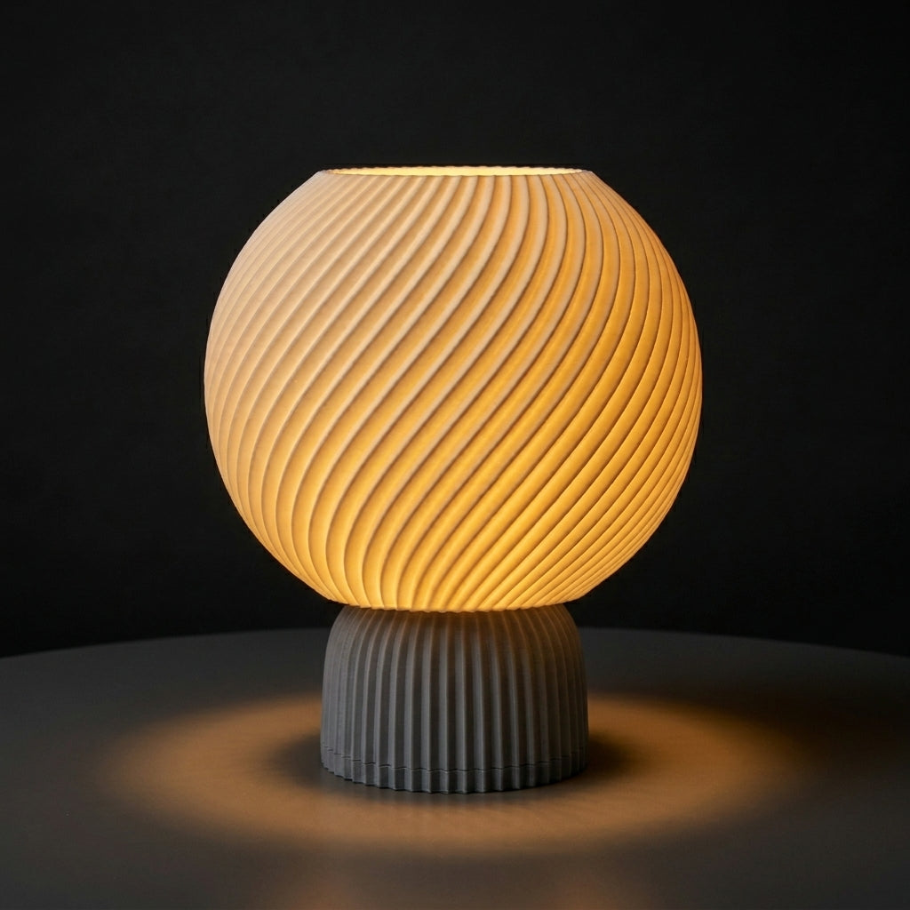 ORBIAN LAMP WHITE & GREY