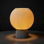 ORBIAN LAMP WHITE & GREY