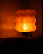 Lazy Lamp Lava Orange