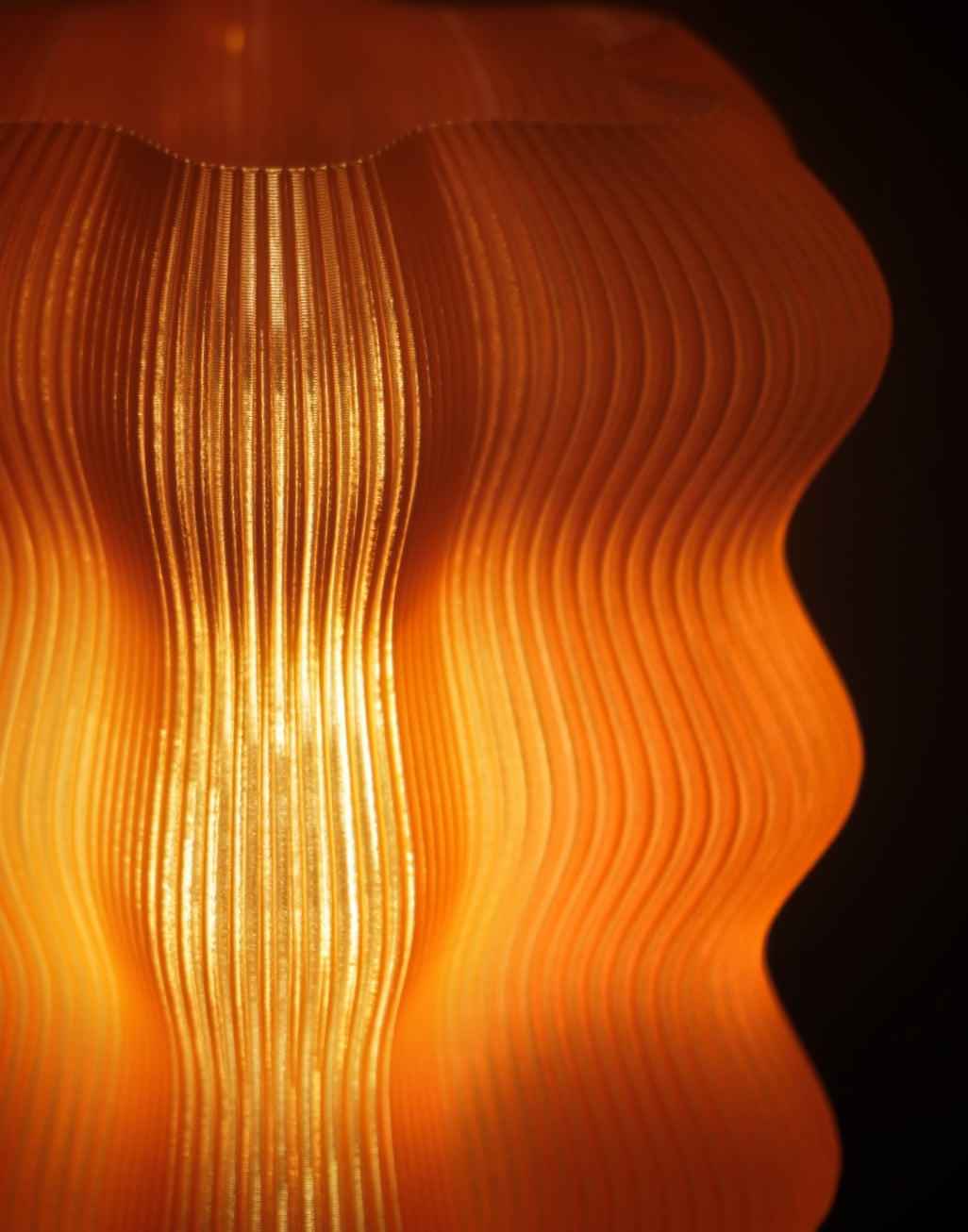 Lazy Lamp Lava Orange