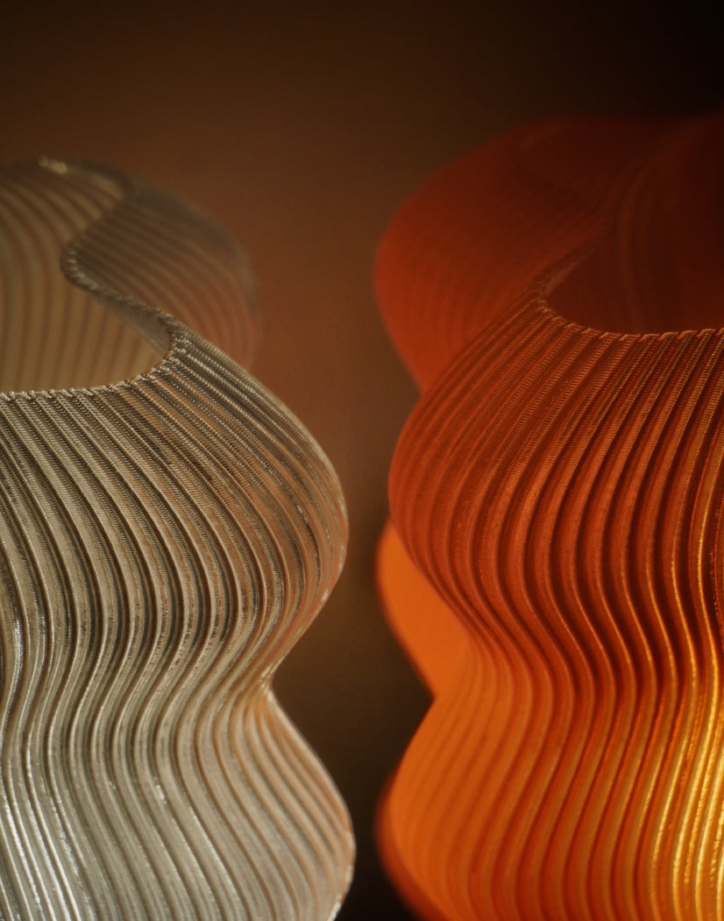 Lazy Lamp Lava Orange