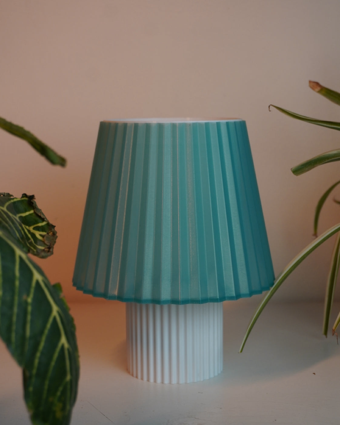 Crystal Lamp Aqua