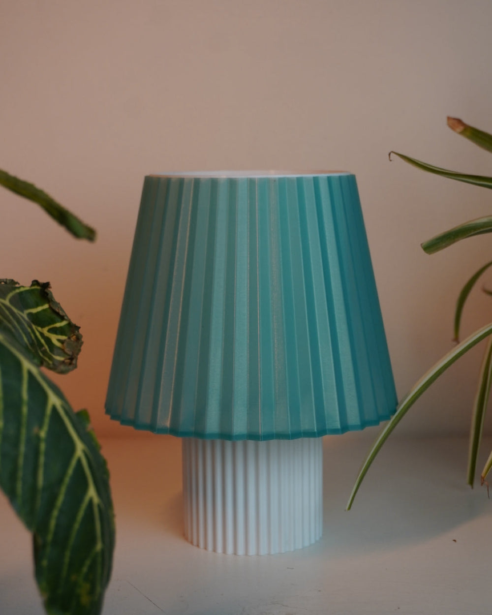 Crystal Lamp Aqua